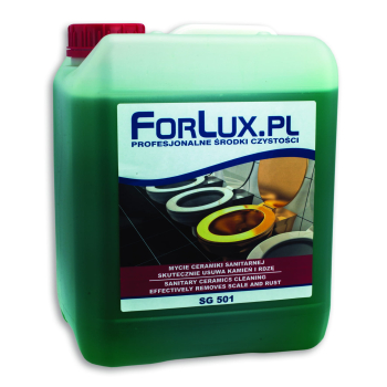 FORLUX SG 501  Preparat w żelu do mycia sanitariatów 5L
