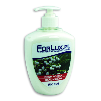 FORLUX RK 006 CARING CREAM - KREM DO RĄK z pompką 0,5L